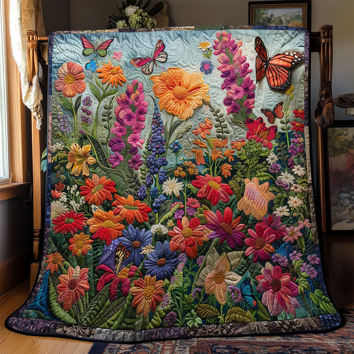 Butterfly Breeze WN2108096CL Quilt
