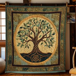 Celtic Tree WX1112010CL Quilt