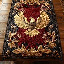 Royal Gold Eagle WY2802014CL Quilted Table Runner