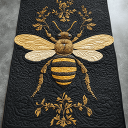 Bee Lovers XR2309033CL Quilted Table Runner