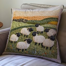 Sheep Farm WX1212136CL Quilt Pillow Case