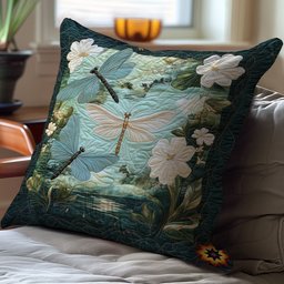 Dragonfly WY2612096CL Quilt Pillow Case