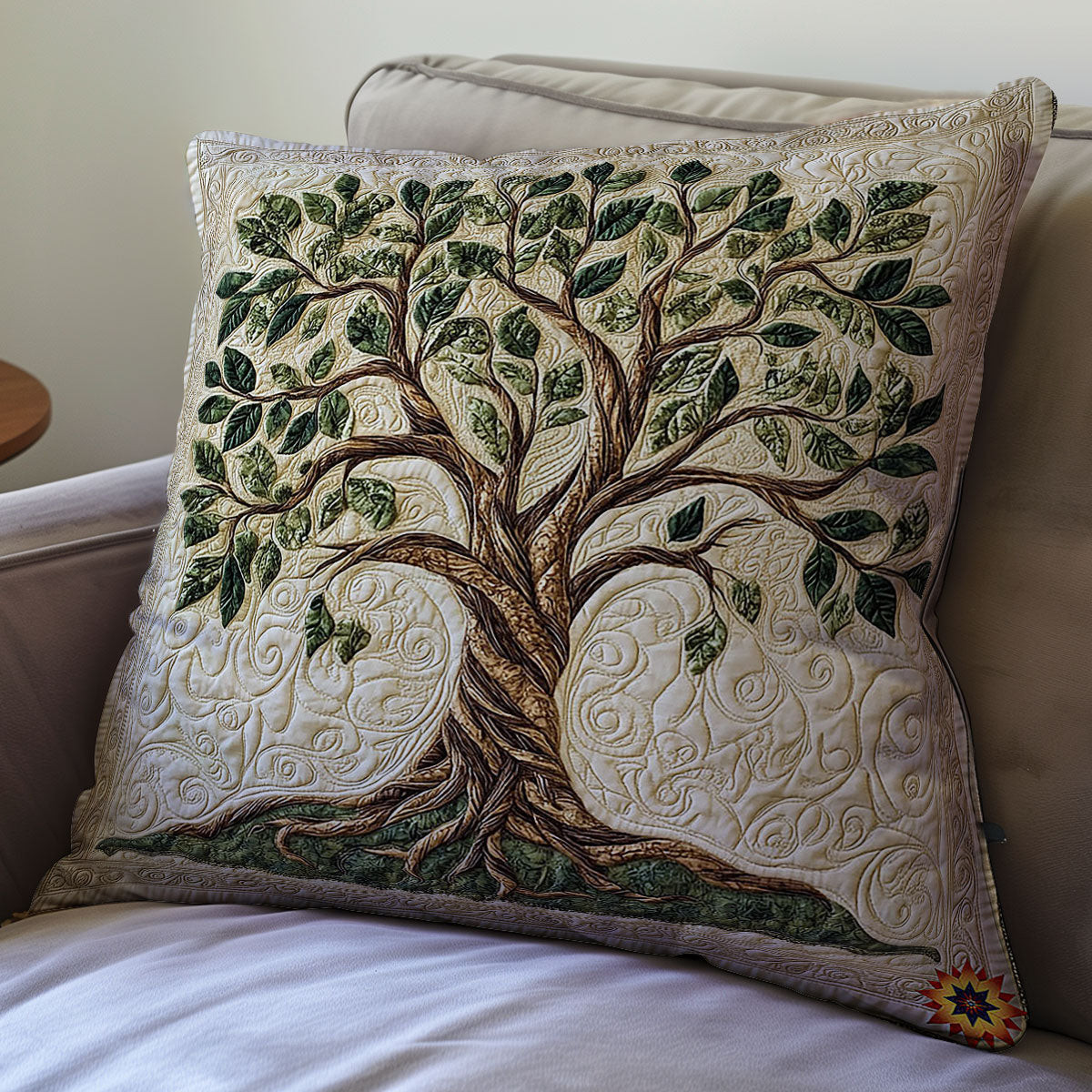 Tree Of Life WY1612126CL Quilt Pillow Case