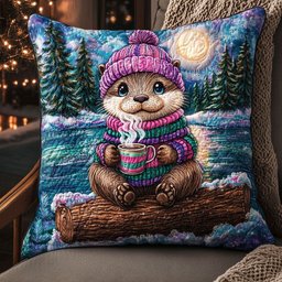 Baby Otter Snow WT1403045CL Quilt Pillow Case
