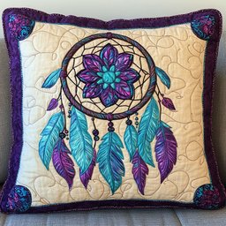 Dreamcatcher Purple WT0703026CL Quilt Pillow Case
