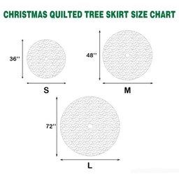 Arctic Amble Quilted Christmas Tree Skirt NCU0PT1015
