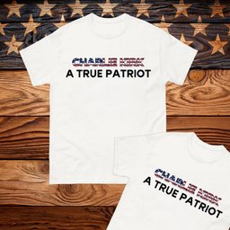 Charlie Kirk A True Patriot USA Flag T-Shirt
