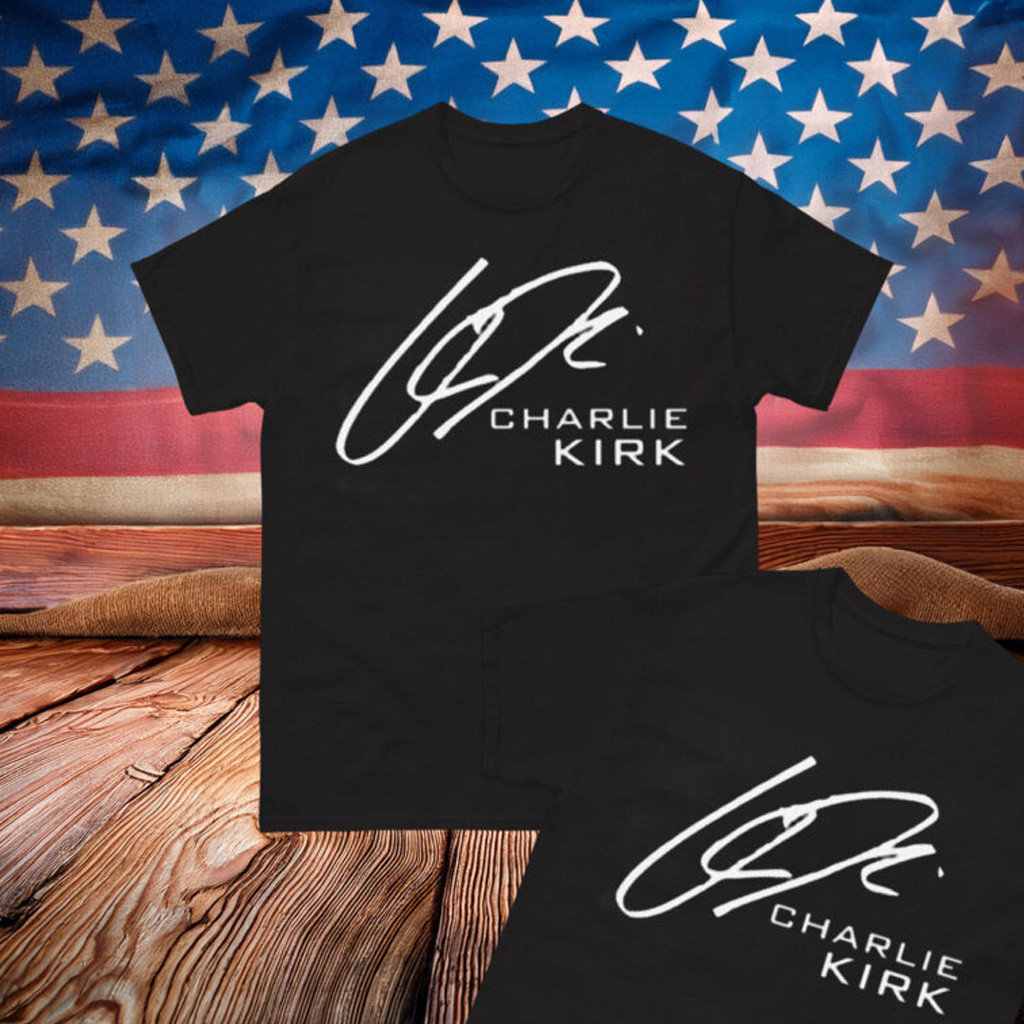 Charlie Kirk Signature T-Shirt