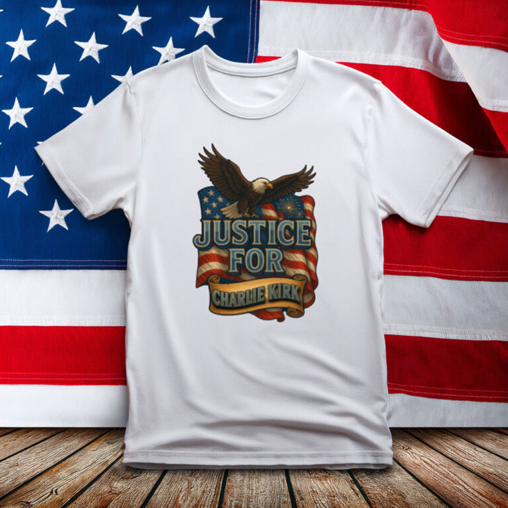 JUSTICE For Charlie Kirk American Eagle T-Shirt