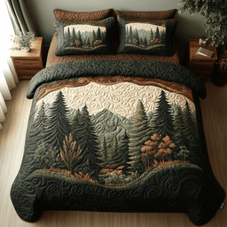 Forest Quilt Bedding Set Twin Comforter Sets Forest Themed Gifts