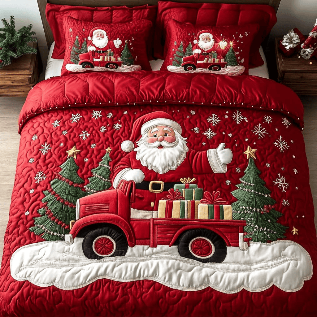 Jolly Holiday Express Quilt Bedding Set King Comforter Sets Gifts To Give Mother In Law For Christmas