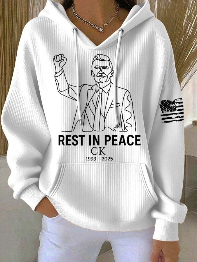 Charlie Kirk Freedom Merch Hoodie Rest In Peace CK 1993 2025 Charlie ...