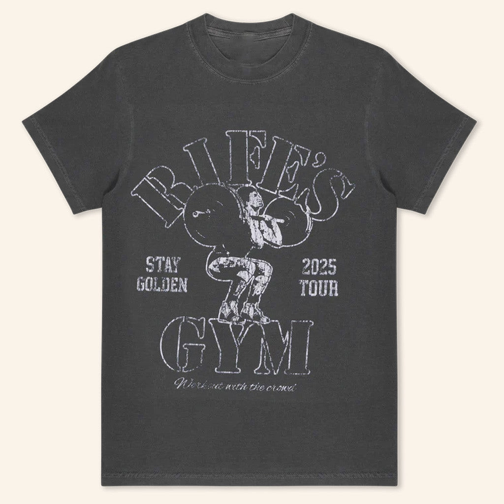Matt Rife 02 Merch Matt Rife Merch Rife's Gym Faded Black T-Shirt Best Gifts For Boyfrien ...