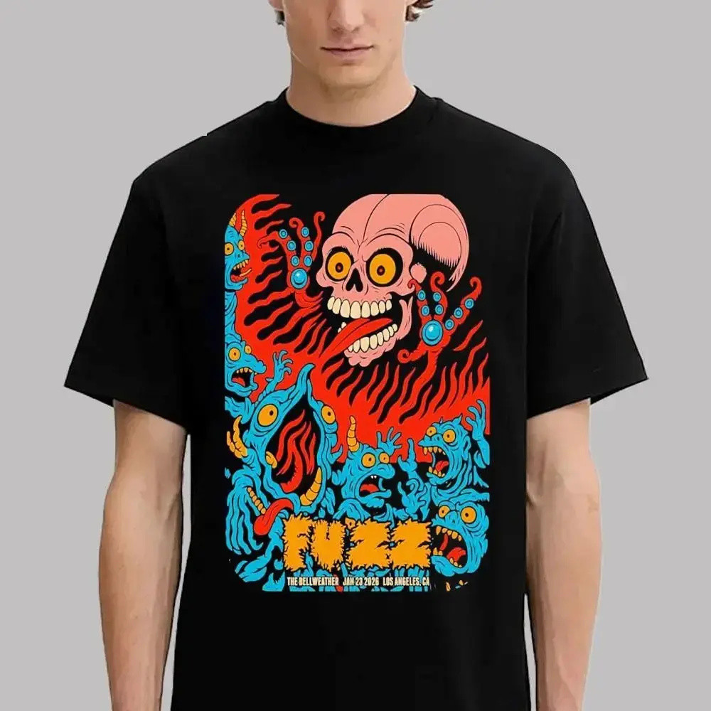 Fuzz Tour Los Angeles Ca On Jan 23 2026 Poster Shirt Best Friend Gifts ...