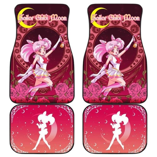 Sailor Chibi Characters Sailor Moon Main Car Floor Mats Vintage Style Anime Universal Fit