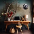 Gothic Crow Logo, Suburban, Eerily Realisic, for Home Coffee Shop, Wall Decoration Art