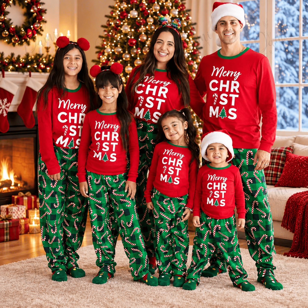 MATCHING PAJAMAS