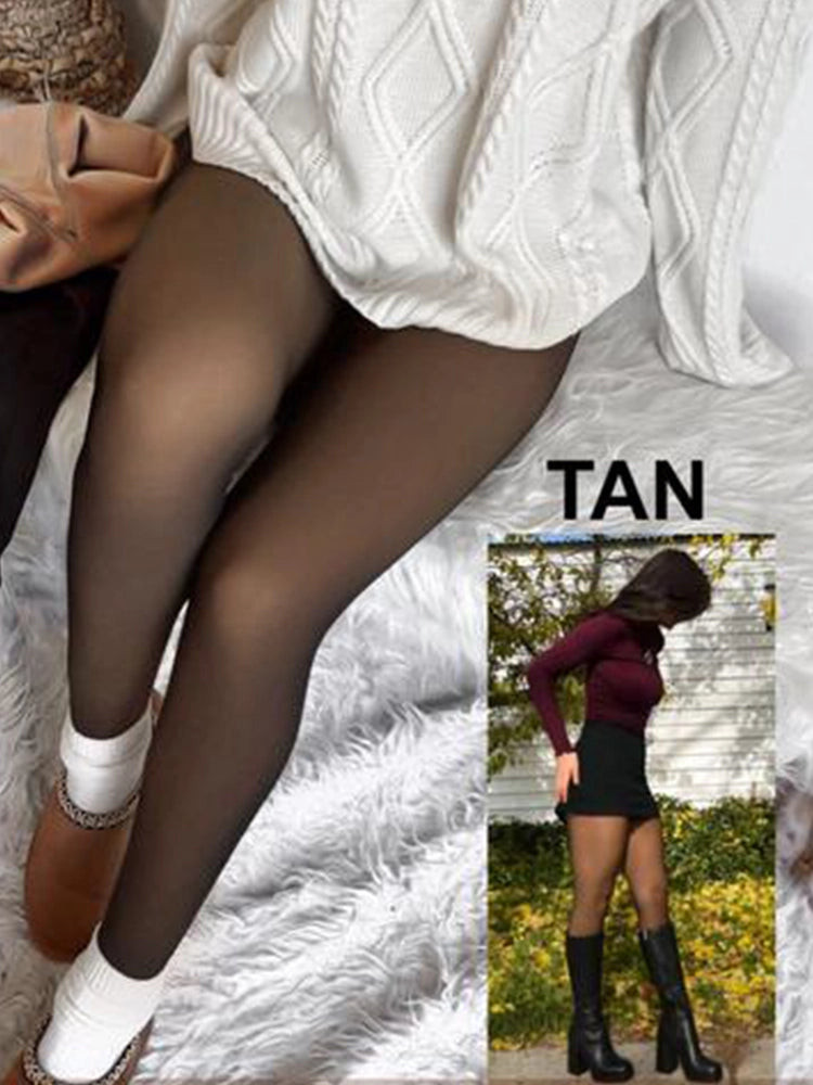 MAGIC Bare-Leg Look Fleece Lined Tights