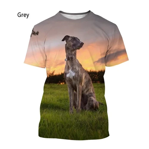 Whippet 3D Printing T-shirt