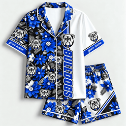 Canterbury-Bankstown Bulldogs NRL Pajamas shirt