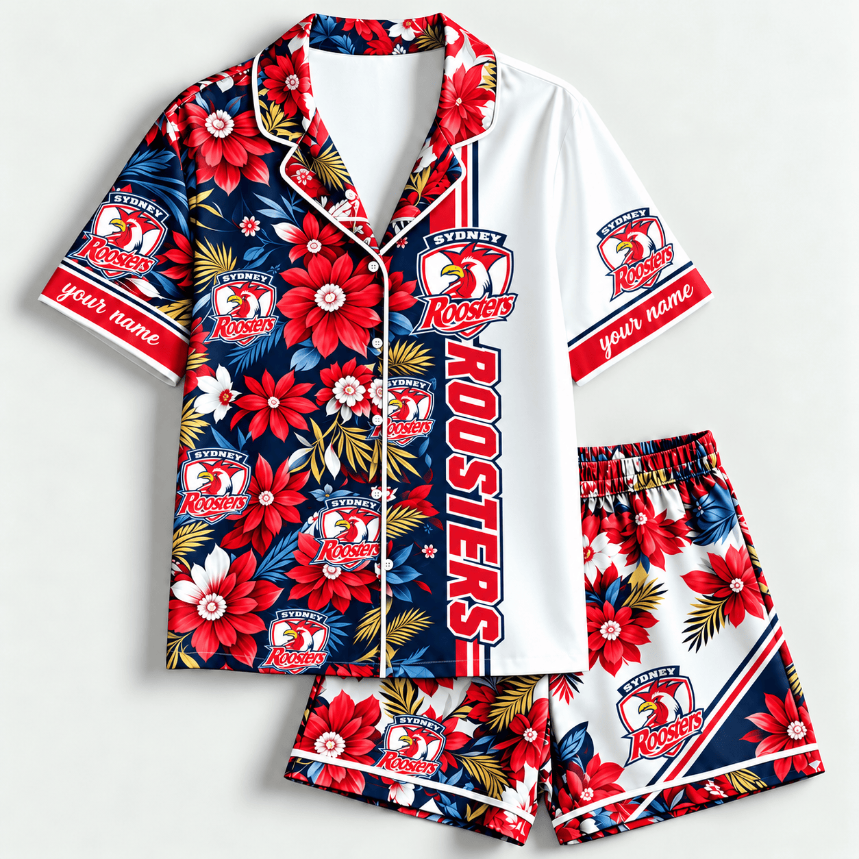 Sydney Roosters NRL Pajamas shirt