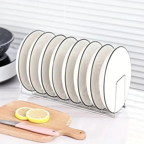 Stainless Steel Kitchen Bowl & Dish Organizer
