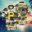 Pittsburgh Pirates Tropical Summer Vibes Hawaiian Shirt MLB