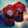 Washington Nationals Capital Paradise Hawaiian Shirt MLB