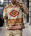 Native Summer Retro ethnic Style Print T-shirt