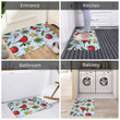 Non-slip Doormat Vintage Cardinal Carpet Living Room Bedroom Mat Prayer Home Pattern