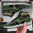 Green Mantis JD Sneakers Black Clover Custom Anime Shoes