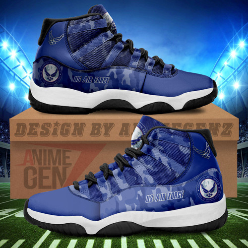 US Air Force Air Jordan 11 US Armed Force Custom Shoes
