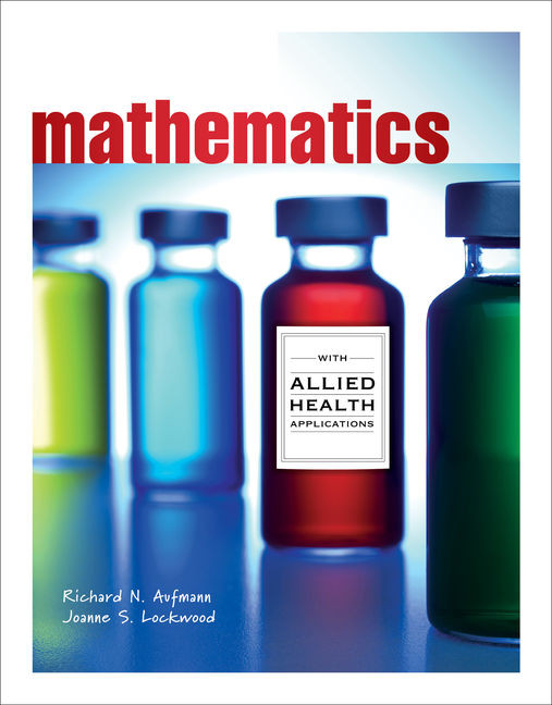 Mathematics with Allied Health Applications, 1st Edition eBook - Dollayoby
