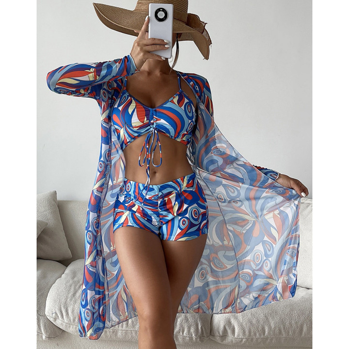 3-piece Summer Bikini Swimsuit