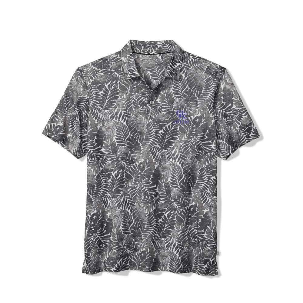 Kentucky Wildcats Merch Tommy Bahama Palm Mirage Polo Shirt Wildcats Game Apparel