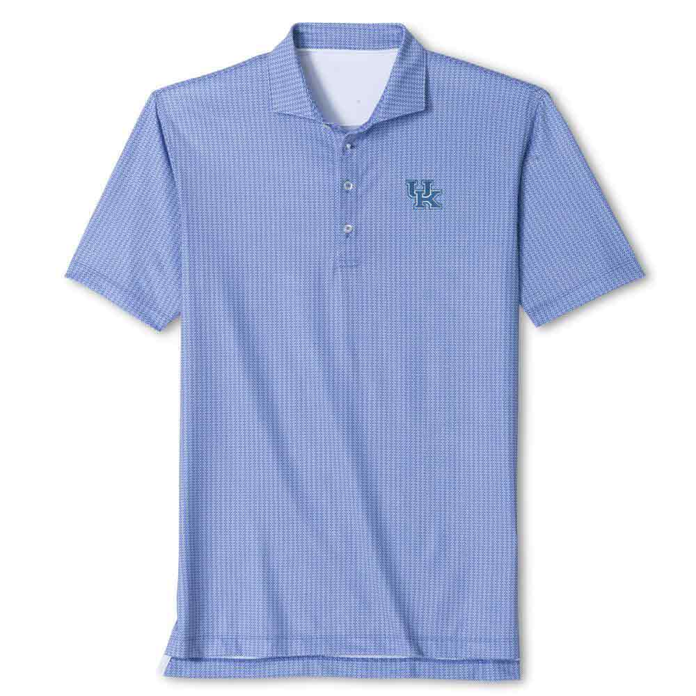Kentucky Wildcats Merch Johnnie-O Crosslink Polo Shirt Wildcats Pride Clothing