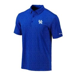 Kentucky Wildcats Merch Kentucky Columbia Golf Slicer Polo Shirt Wildcats Fan Outfits