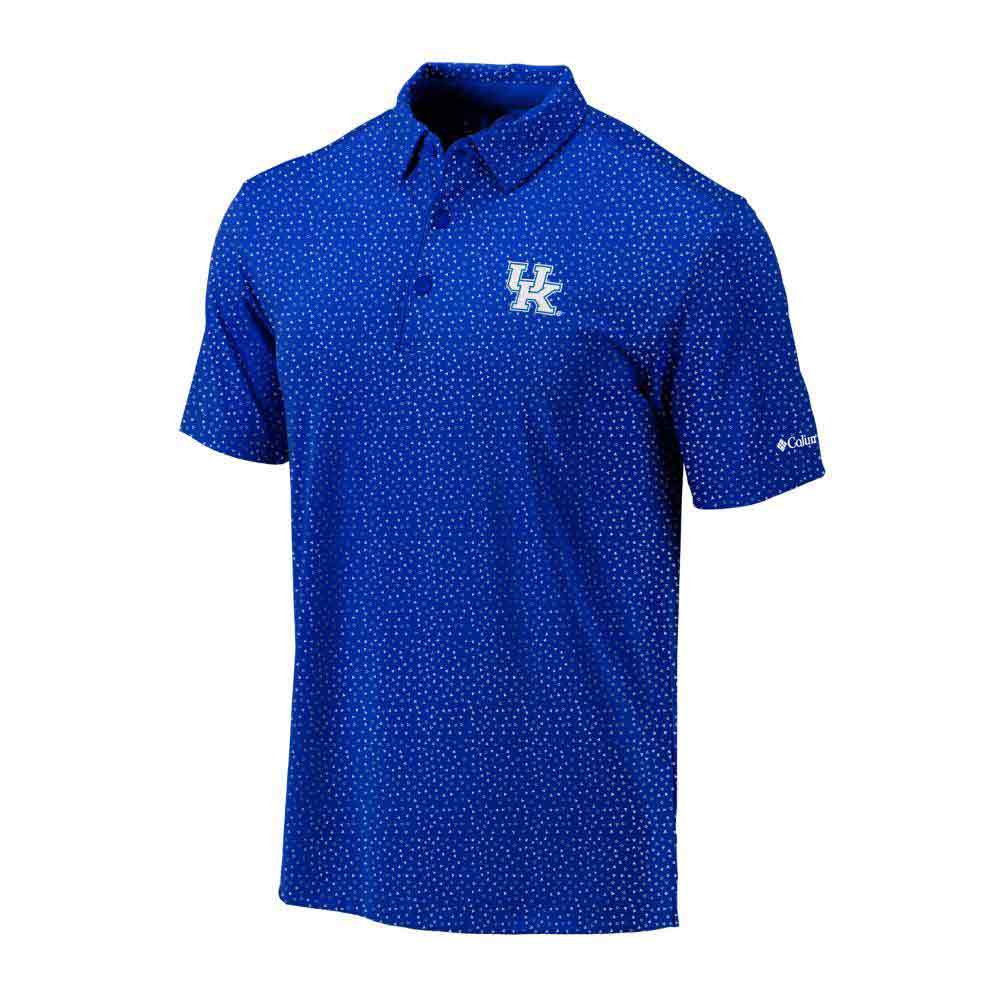 Kentucky Wildcats Merch Kentucky Columbia Golf Slicer Polo Shirt Wildcats Fan Outfits