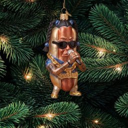 Snoop Dogg Hot Dog Christmas Ornament Snoop Dogg Fan Merch Xmas Gift For Rap Fan