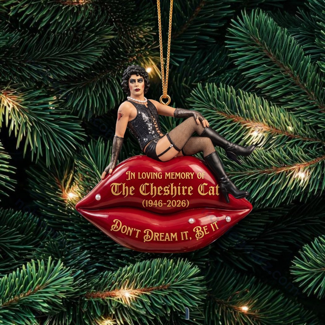 Frank-N-Furter The Cheshire Cat Christmas Ornament Frank-N-Furter Fan Xmas Ornament