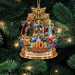 Legend Of Zelda Holiday Christmas Ornament Legend Of Zelda Fan Xmas Ornament Gifts