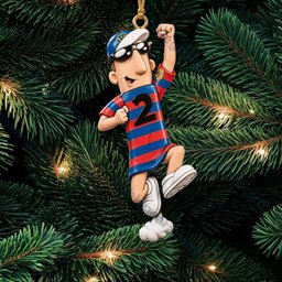 Milwaukee Brewers Sausage Race Mascot Christmas Ornament Brewers Game Xmas Merch