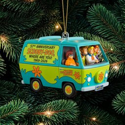 The Mystery Van Scooby-Doo Christmas Ornament Scooby-Doo Fan Xmas Ornament Gifts