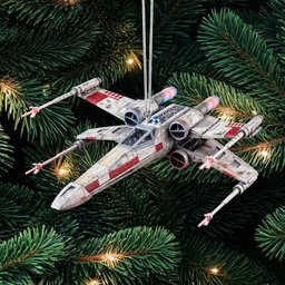 Star Wars X-Wing Starfighter R2-D2 Red Five Christmas Ornament Star Wars Xmas Merch