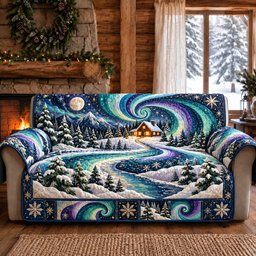 Aurora Cabin Quilted Sofa Cover