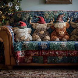 Farmstead Quilted Sofa Cover
