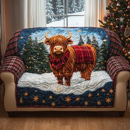 Forest Guardian Quilted Sofa Cover