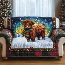 Snowfield Melody Quilted Sofa Cover