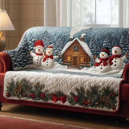 Cabin Friend Quilted Sofa Cover