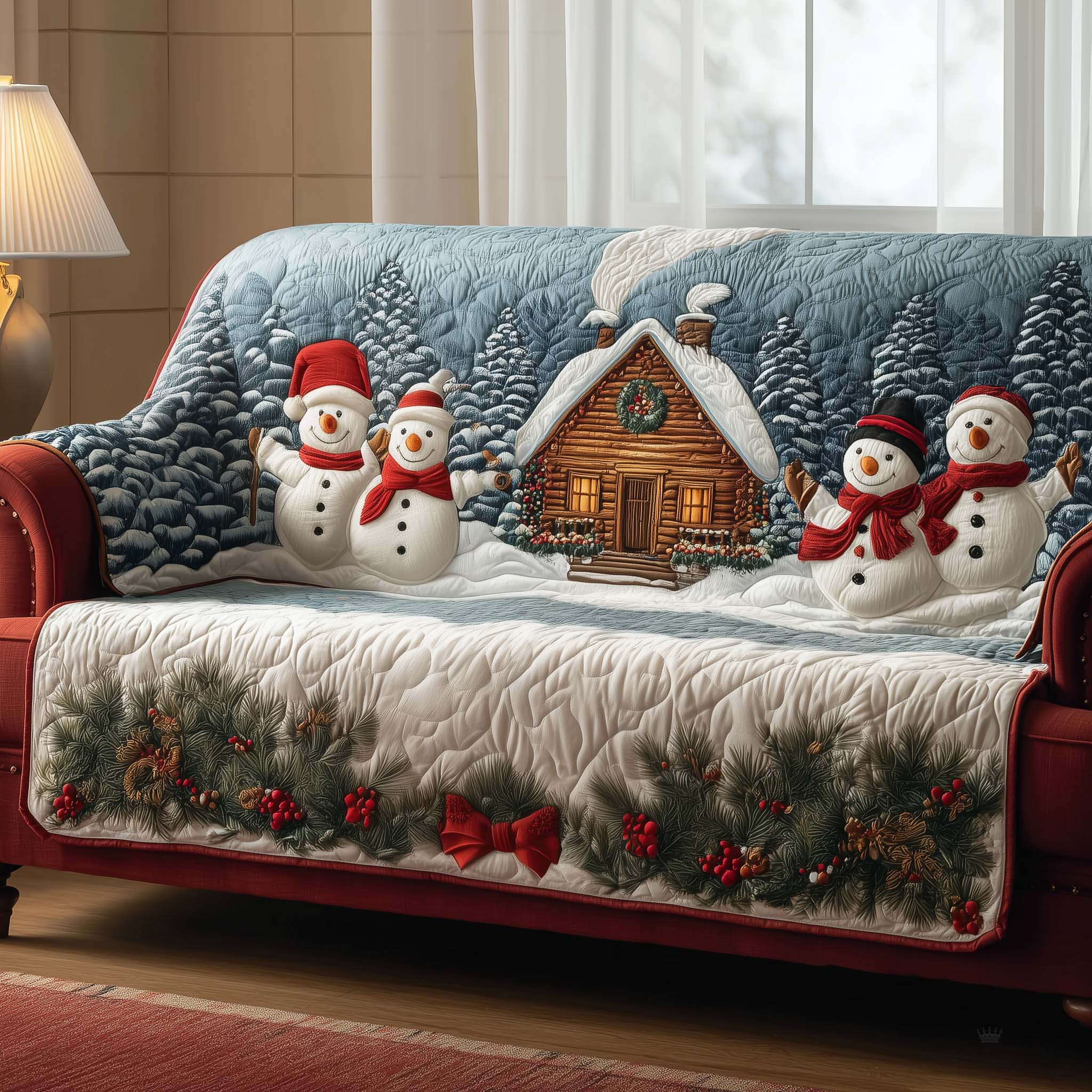 Cabin Friend Quilted Sofa Cover